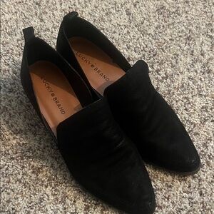 Lucky Brand Women's Classic Black Flats
